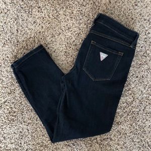 Guess Jeans dark wash capris size 27